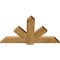 Ekena Millwork Kennewick Rough Sawn Timber Gable Bracket, Western Red Cedar, 48"W x 28"H x 2"D x 6"F, 14/12 Pitch GBW048X28X0206KEN00RWR - alternate 2
